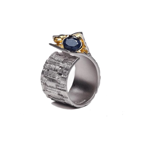 German Kabirski Accalia Sapphire Ring Online now