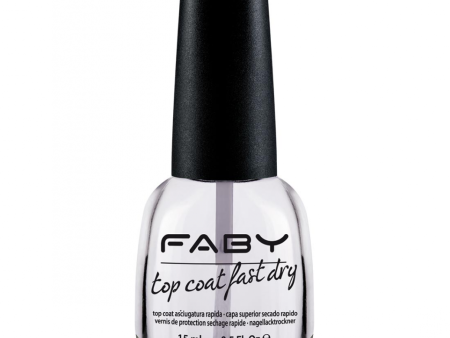 Faby Fast Dry Top Coat 15ml For Sale