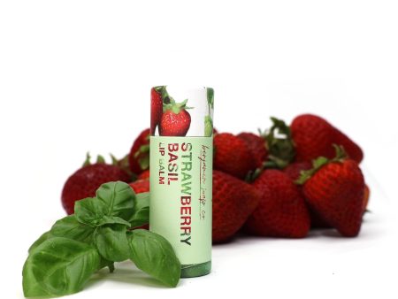 Lip Balm Eco Tube - Strawberry Basil Discount