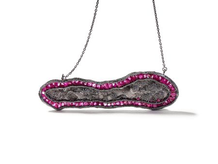 German Kabirski Wabi Rough Ruby Necklace Hot on Sale