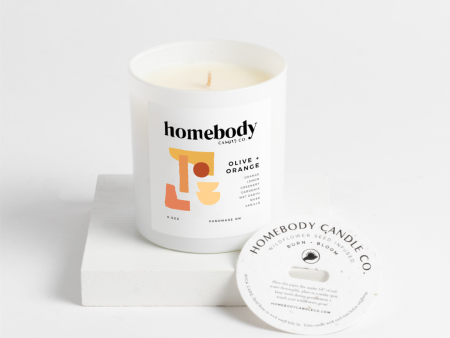 Soy Candle - Olive & Orange Online Hot Sale