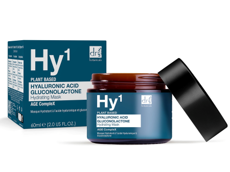 Dr. Botanicals Hyaluronic Acid 1% & Gluconolactone Mask 2 fl oz Supply