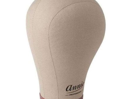 Annie Cork Canvas Block Head 22  Light Brown For Cheap