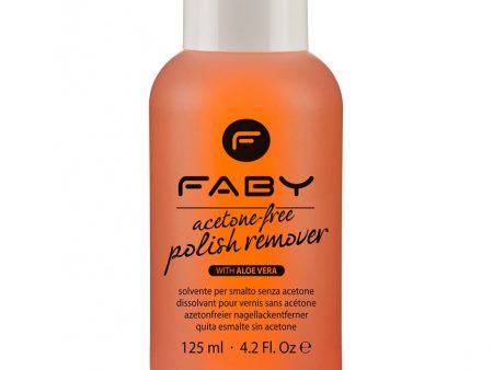 Faby Acetone Free Polish Remover 125 ml For Cheap