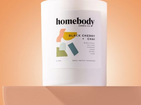 Soy Candle - Black Cherry + Chai Cheap