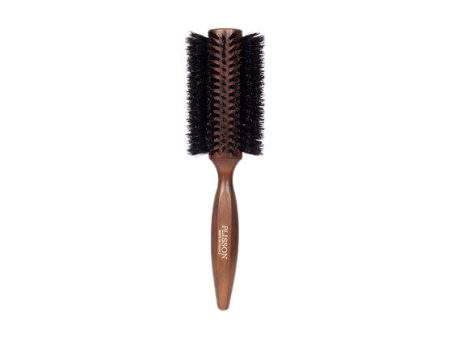 Plisson 1808 Round Brush 18 Rows - Pure Boar Bristles Online Hot Sale