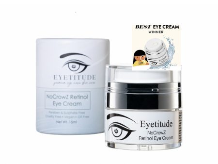 Eyetitude NoCrowZ Retinol Eye Cream 15 ml Hot on Sale