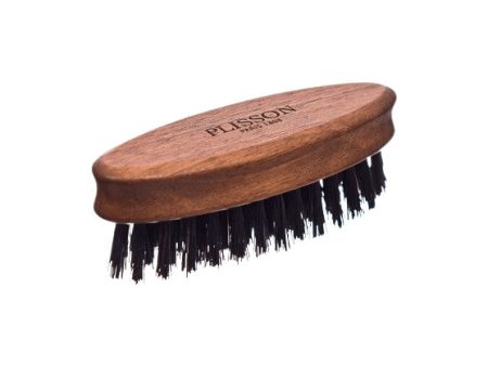 Plisson 1808 Walnut Wood and Wild Boar Bristles Beard Brush Online Sale